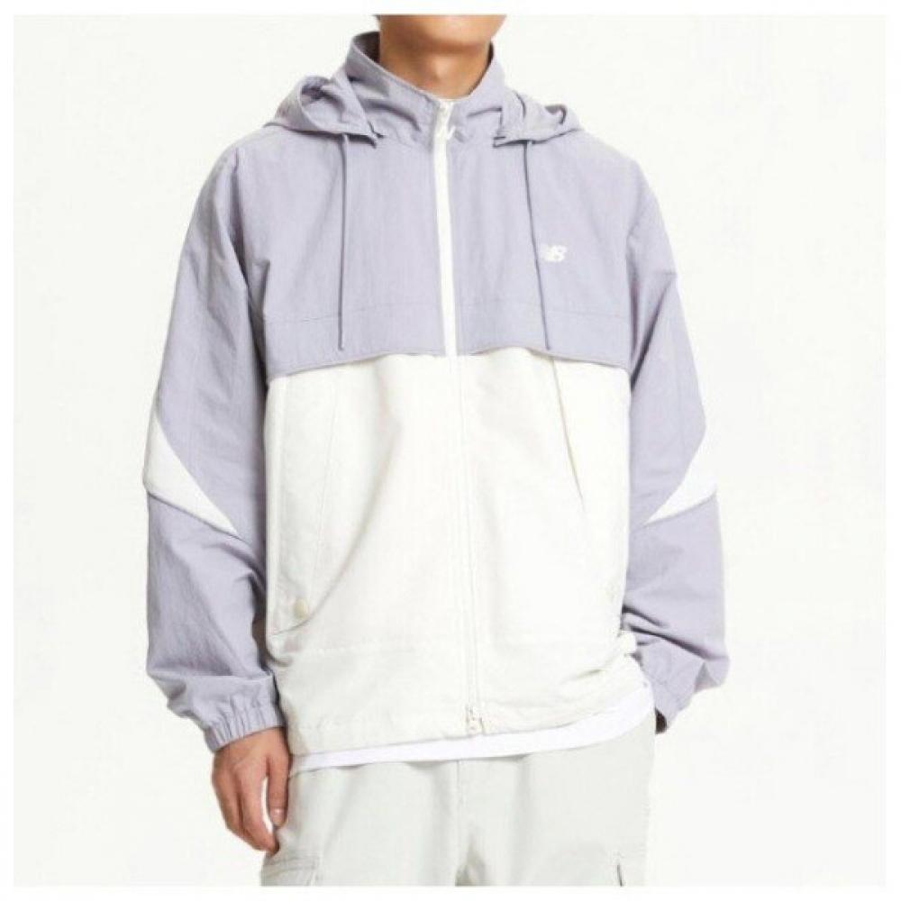 

New Balance Jacket Colorblock Woven Jacket Kqj Nbnae31823 75 Purple series/100
