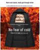 2025 Men's Mid-Length Korean Fashion Cotton Jacket - Youth Style, Thick & Warm Long Outerwear