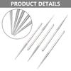 5PCS 3mm Shank Grinding Rods Mini Drill Diamond Grinding for Head Bur Needle Engraving Carving Polishing Glass Drill Bit