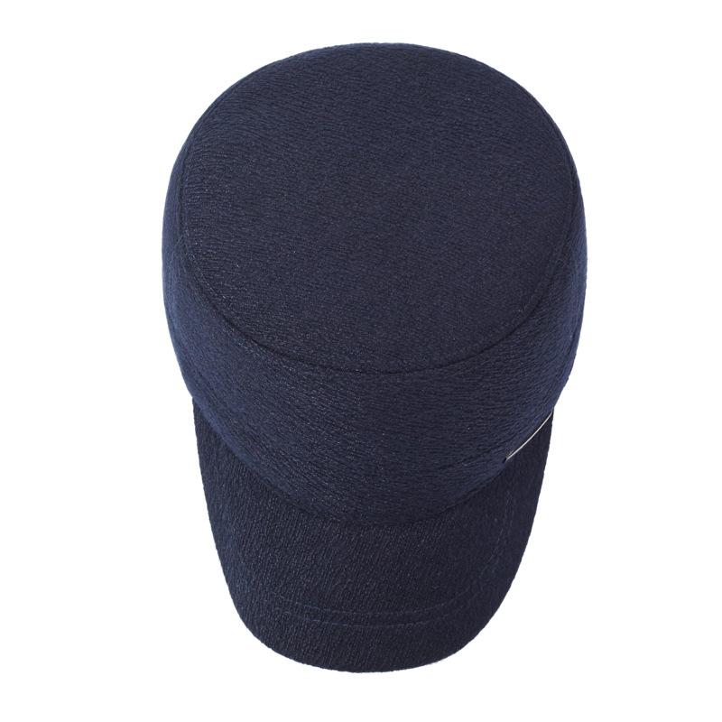Middle-Aged and Elderly Warm Velvet Hat Autumn Winter Flat Cap Cold-Proof Outdoor Men's Thick Cap