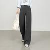 1116 Autumn Tencel Wool Wide-leg Pants Women's High-waisted Straight-leg Pants Loose and Thin Versatile Fashion Suit Pants