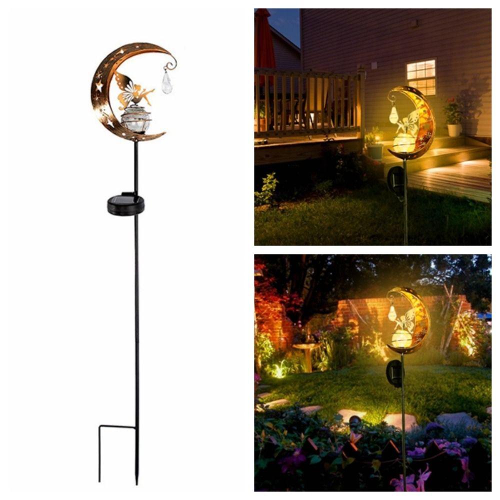 

Angel Statues Solar Fairy Lamp Waterproof Lawn Light Night Light Solar Moon Lamp Yard