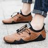 Men's Luxury Leather Shoes Luxurious Trendy Durable Shoes Parties Commuting Daily Work Comfortable Flat Bottom Walking Shoes Comfortable Soft Sole Non