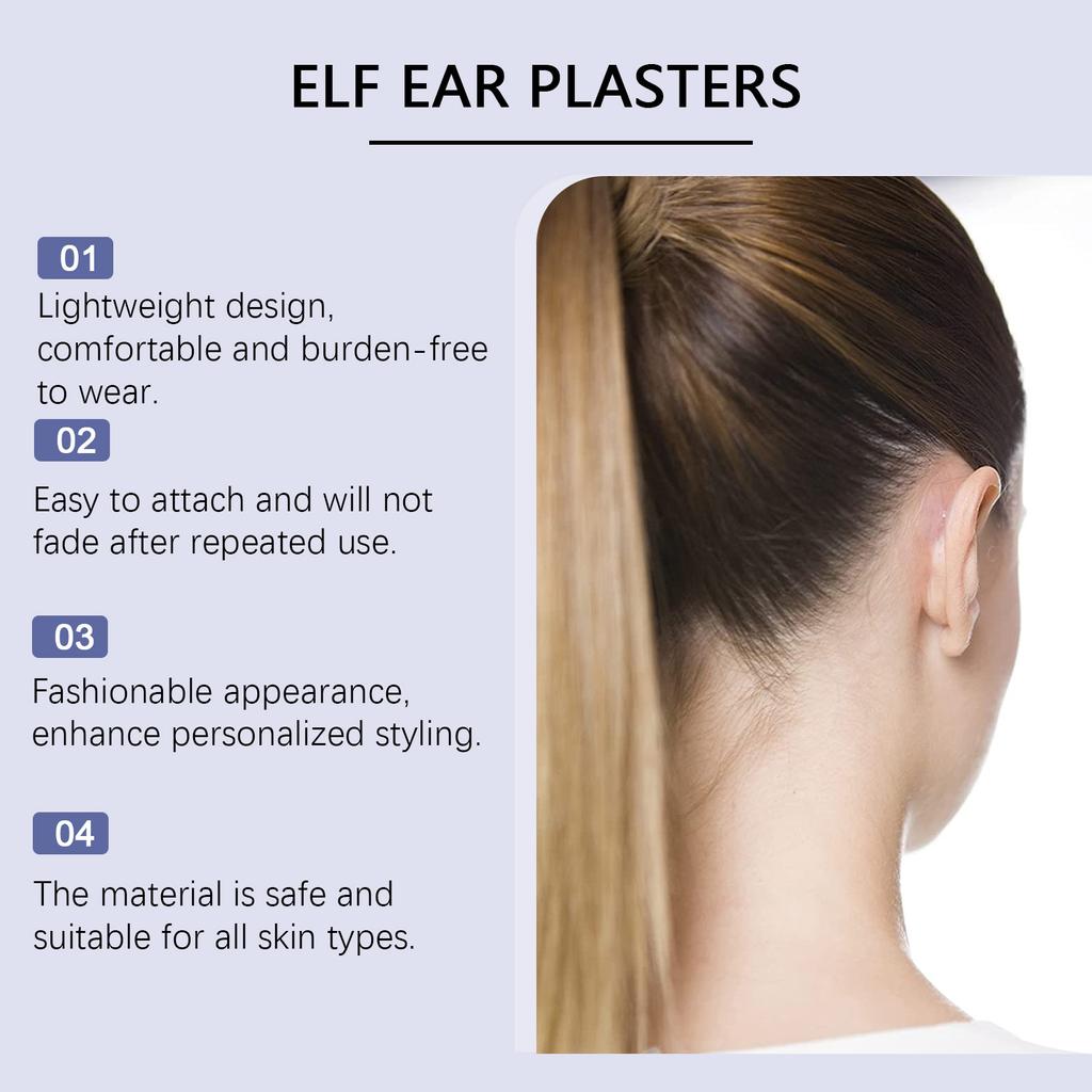 Nálepka na ucho s motýlkem, neviditelná, pohodlná a prodyšná, přitahuje vítr Ucho ukazuje malý obličej. Podpora upravené nálepky do uší