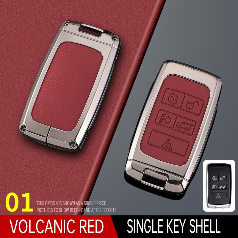 Compatible Key Case for Land Rover Range Rover: Evoque, Velar, Discovery 5, Sport, Defender - High-End Shell