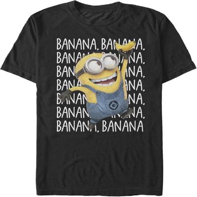Ich – Einfach unverbesserlich Herren Minions Dave Fliegende Bananen Tanz Lustiges Grafik-T-Shirt