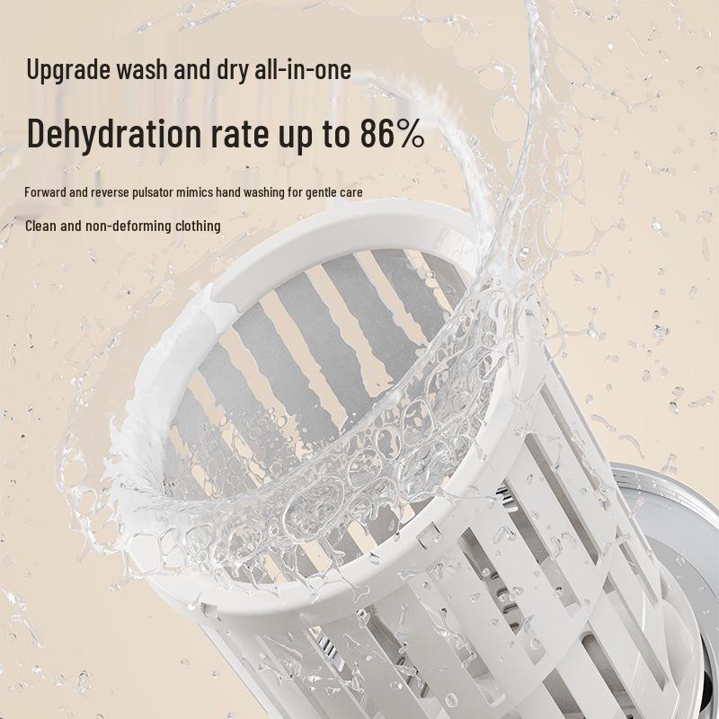 Portable Mini Washing Machine for Underwear - Wireless, Spin-Wash Integrated Cup Design