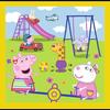 Trefl 34849 Puzzle 3en1 Peppy's Happy Day