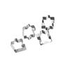 4 teile/satz Cookie Puzzle Form Edelstahl Cookie Cutter Set DIY Keks Form Dessert Backformen Kuchen Form Hochzeit Dekorieren
