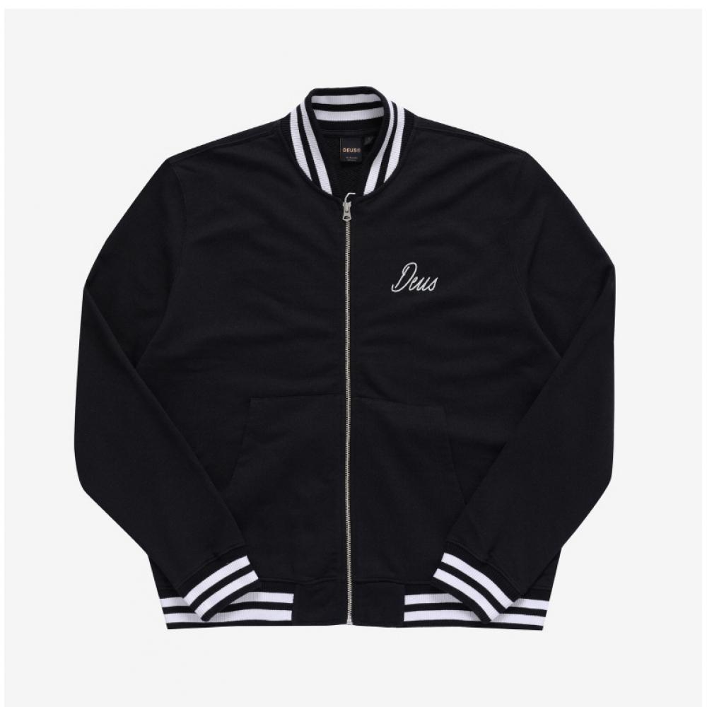 DeuS X Makina Dmp248385 Blk Patron Patron Fleece Bomber Men S Jacket