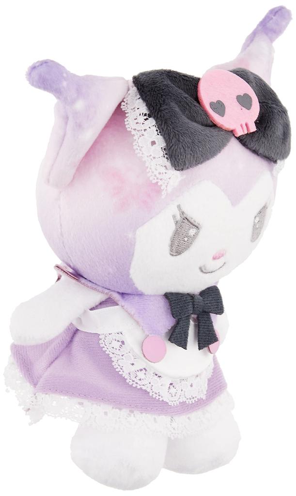 K Company (Yumekyun-Serie) Sitzendes Plüschtier Kuromi MKYK-ON-KU