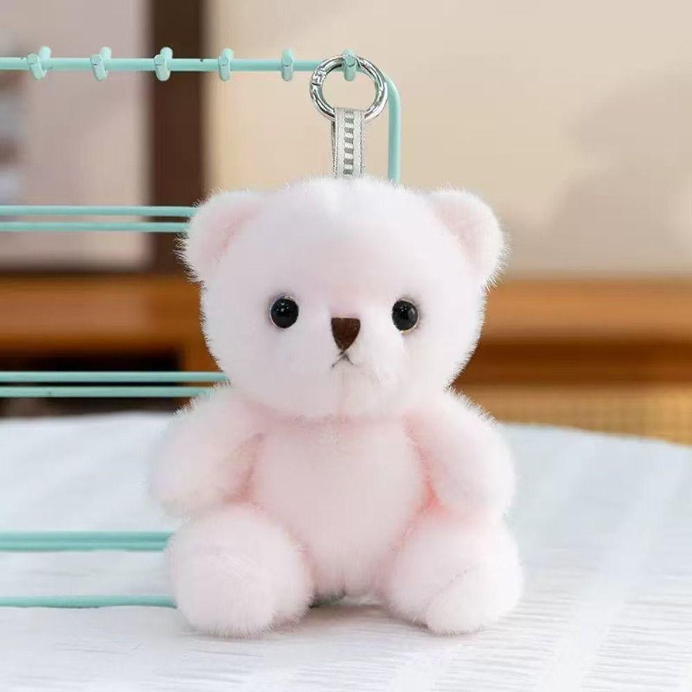 Plyšový medvěd Plyšové ozdoby PP bavlna Plyšová hračka medvěd Klíčenky Příslušenství