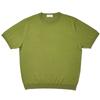 VERNO Short Sleeve Basic Round Knit Green