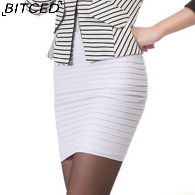BITCED Women's Fashion Casual Solid Color Print Summer Spring Skirt Trousers&Pants
