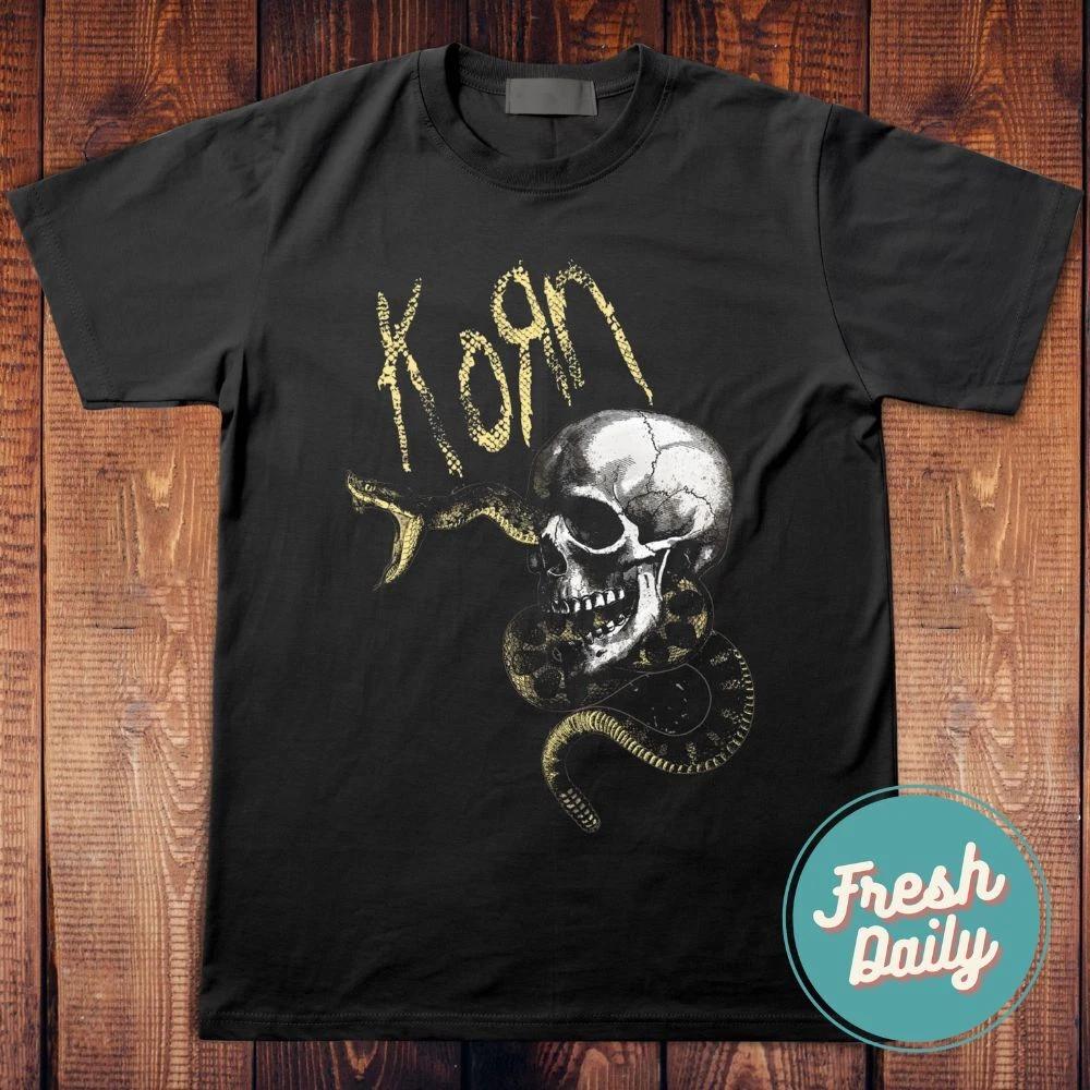 Korn Унисекс Футболка Футболка Рок-группы XL