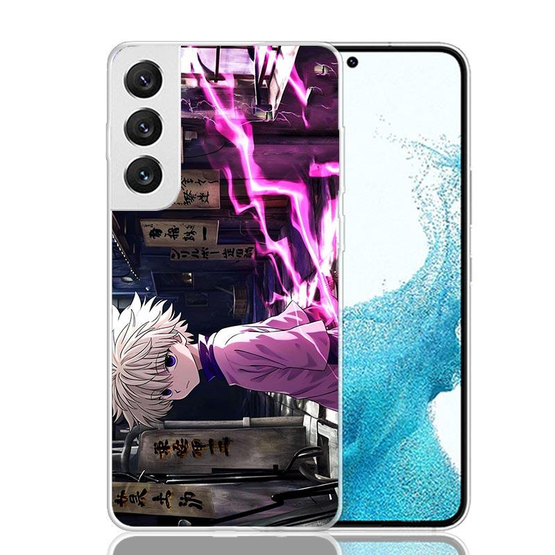 Huner X-Hunters Killua Phone Case For Samsung Galaxy S10 Lite S10E S9 S8 Plus Note 20 Ultra 10 Pro 9 8 S7 Edge M21 M12 M32 M51 M