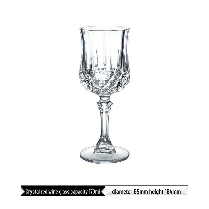 WZ French Style Transparent Wine & Champagne Glasses 170ml