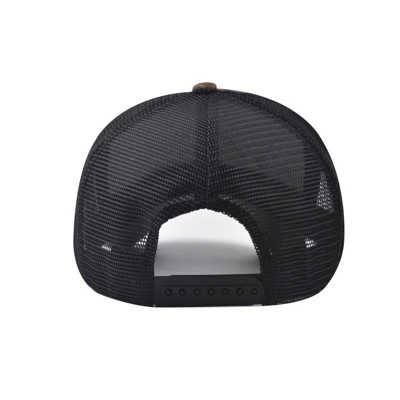 Europe and America 2025 Fashion Men's Baseball Cap Mesh Breathable Hat Trucker Hat Trend Casual Street Cap Wholesale