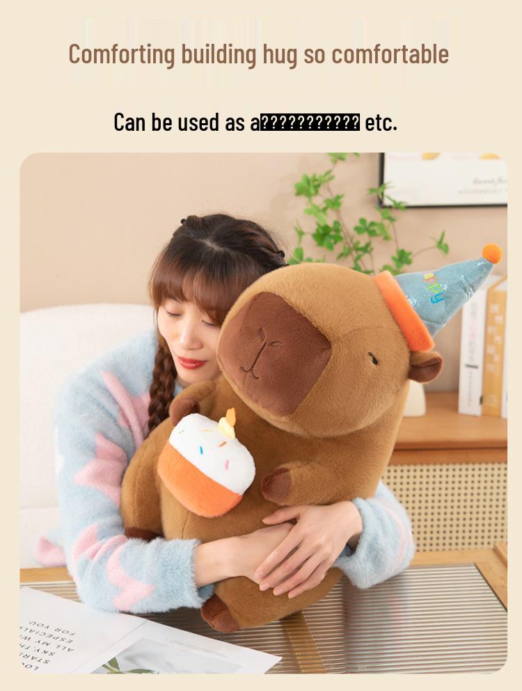 Snotty Bear Melrad Capybara Plush Toy – Cute Capybara Doll for Children