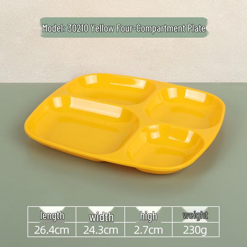 Divided Melamine Lunch Tray