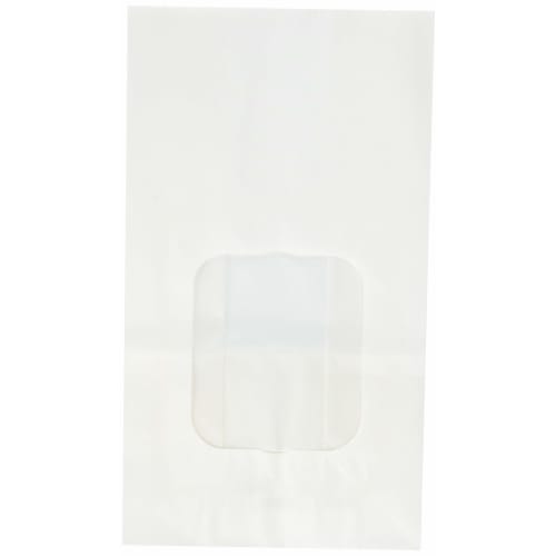 Fukusuke Kogyo Look Bag No. 2S, Plain, 210331, Oil-Resistant and Water-Resistant Paper, Japan (100 Sheets) GLT0101