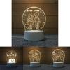 Creative Acrylic Night Light Gift For Teachers Fathers And Boyfriend Birthday Festival