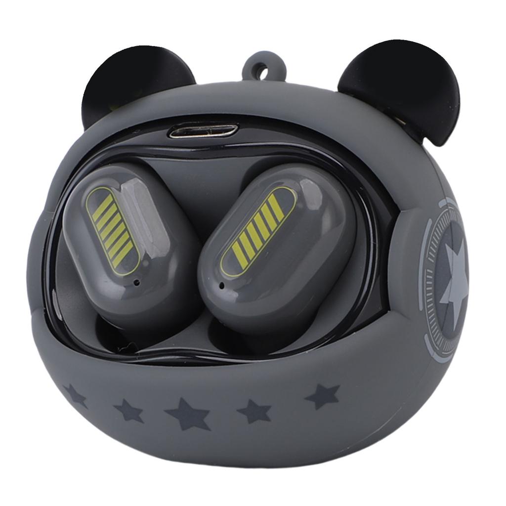 Wireless Earbuds Noise Reduction Stereo Bluetooth Earphones with Face Changing Case for Gaming