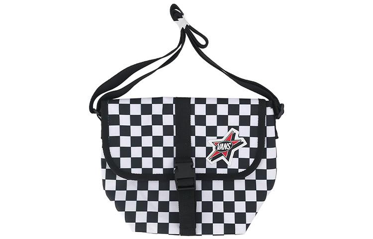 Vans Nylon Fabric Crossbody Bags Regular Unisex Black White VN0A54LY705