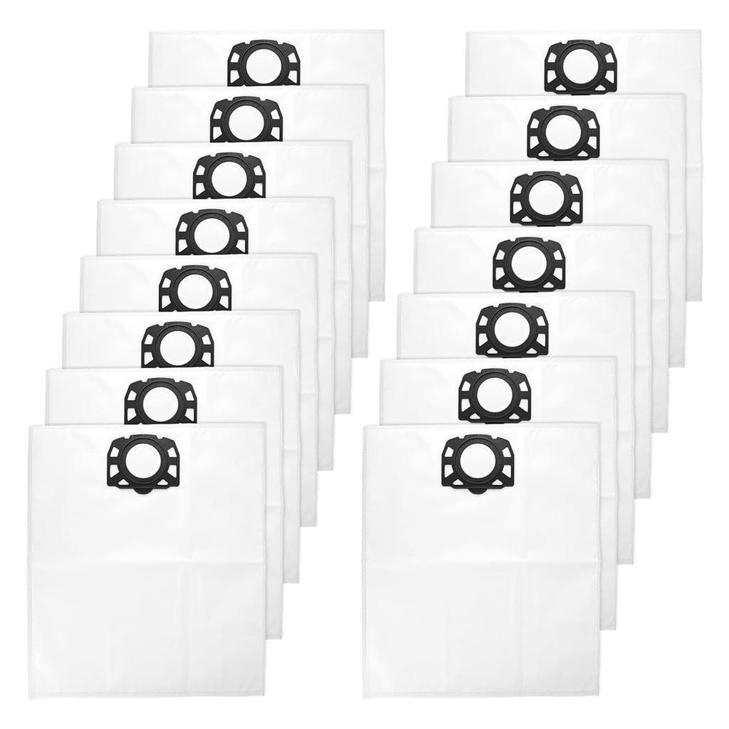 Set aus 6/15 Praktischen Staubbeuteln Einfache Installation Staubsaugerbeutel Vliesstoff Filtration Staubauffangbeutel für WD4 WD5