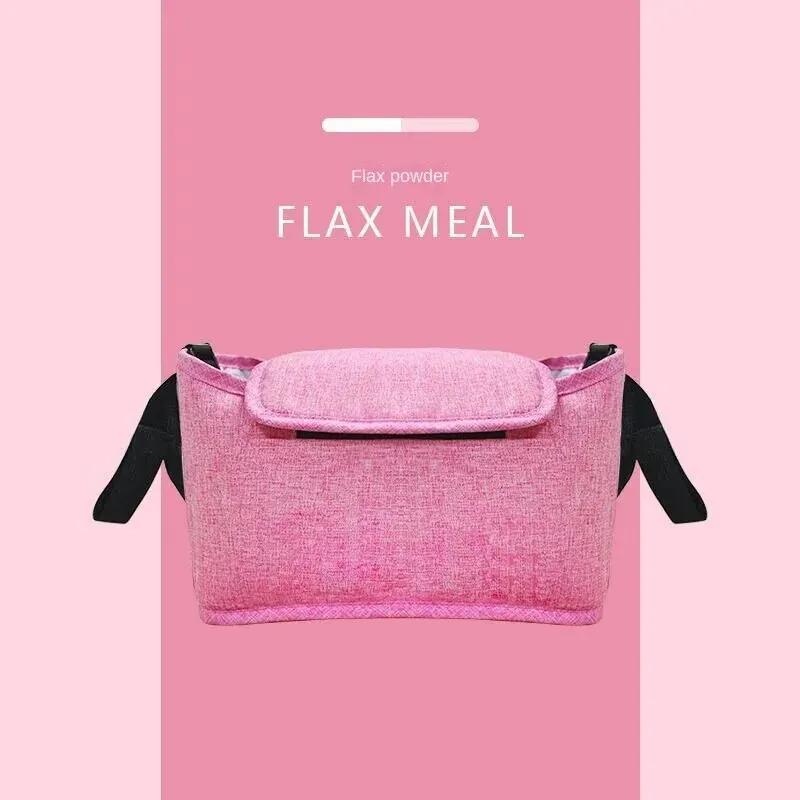 Stroller Bag Baby Diaper Mummy Bag Large Capacity Stroller Organizer Cup Holder Feeding Bottle Stroller Accessories Hanging Bag