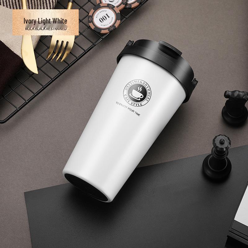304 Stainless Steel Creative Coffee Thermos - Portable Travel Gift