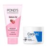 Pink Radiance Reinigungsmittel & CeraVe Barriere Reparaturcreme Set