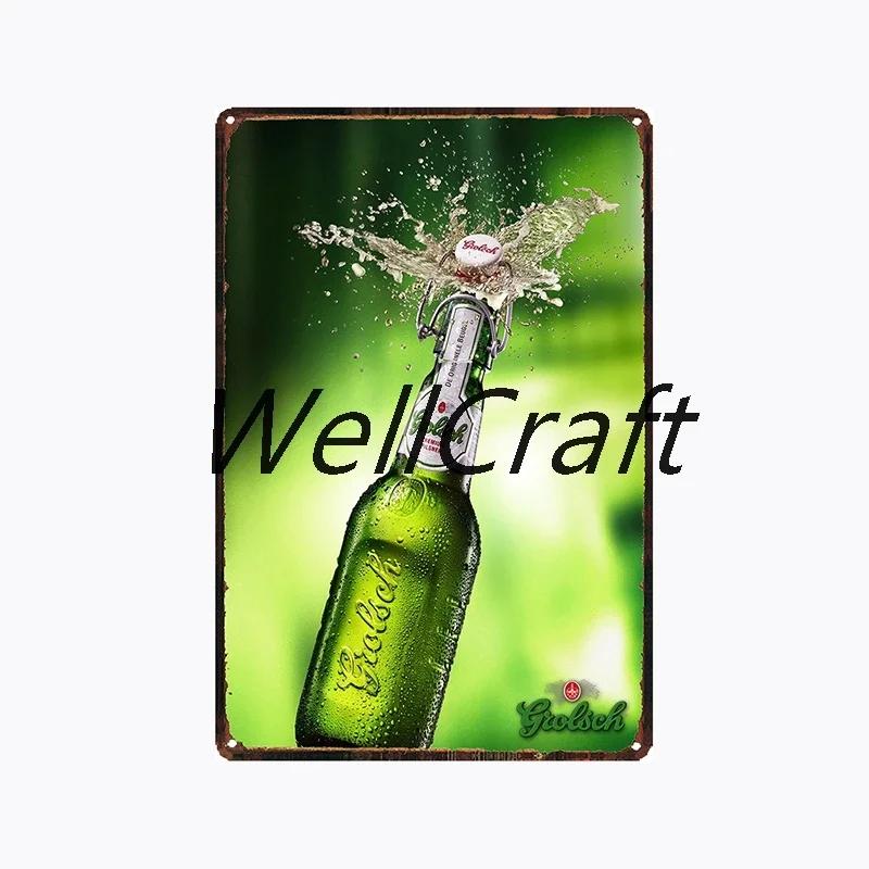[ WellCraft ] Grolsch Metal Tin sign Vintage Wall Plaque Decor WX-51-1 room decor  vintage decor  home decor  wall decor
