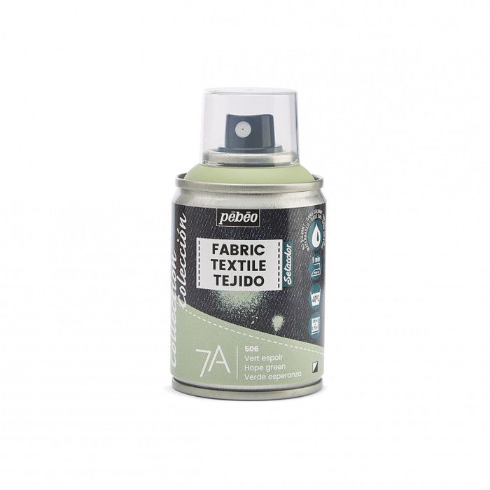 Textile Spray Paint - Pébéo - Hope Green - 100ml - Solvent-free