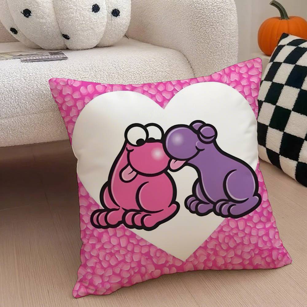 

Забавная новинка Еда Ботаники Конфеты Сладкая наволочка Наволочка против пылевых клещей Невидимая молния Шелковистый короткий плюш Чехол для диванной подушки 12x12Inch