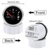 52mm LED Fuel Level Gauge + Fuel Float Level Sensor 240-33ohm For Auto Car Marine Boat With 7 Color Backlight 12V~24V Waterproof