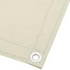 VidaXL Balcony Screen, Garden Privacy Screen, Protection Screen, Outdoor Terrace Privacy Screen, Cream 75x1000 Cm 100% 4000195
