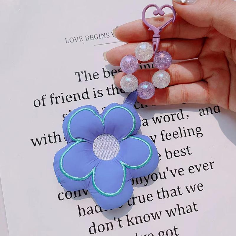 

Мягкий Шарм Цветок Аксессуары Подвеска для Сумки Брелок для Ключей Автомобиля Украшения Подарки синий