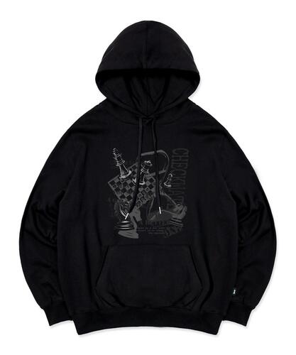 Chess On The Board Hoodie Black