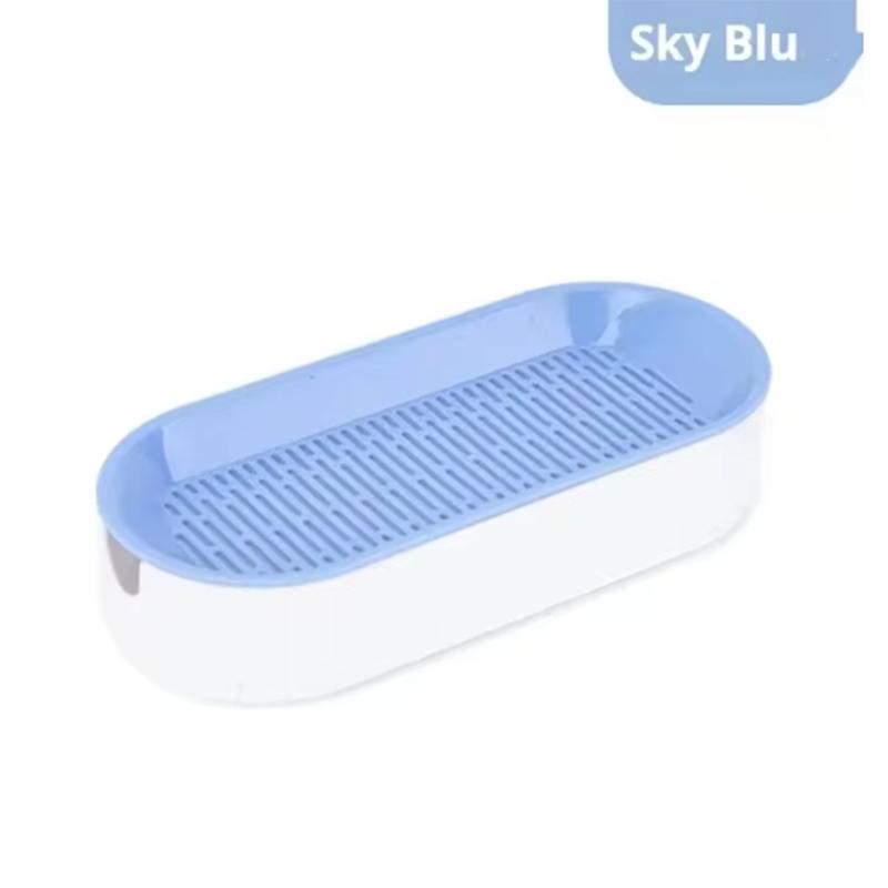 Hydroponic Cat Grass Box Cat Treats Catnip Hydroponic Soilless Planting Cat Grass Pot Set for Easy Growth Cat Bowl синий