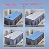 Thickened Waterproof Disposable White Bed Sheets with Face Hole for Salon Massage - Non-woven, Breathable, Oil-Proof