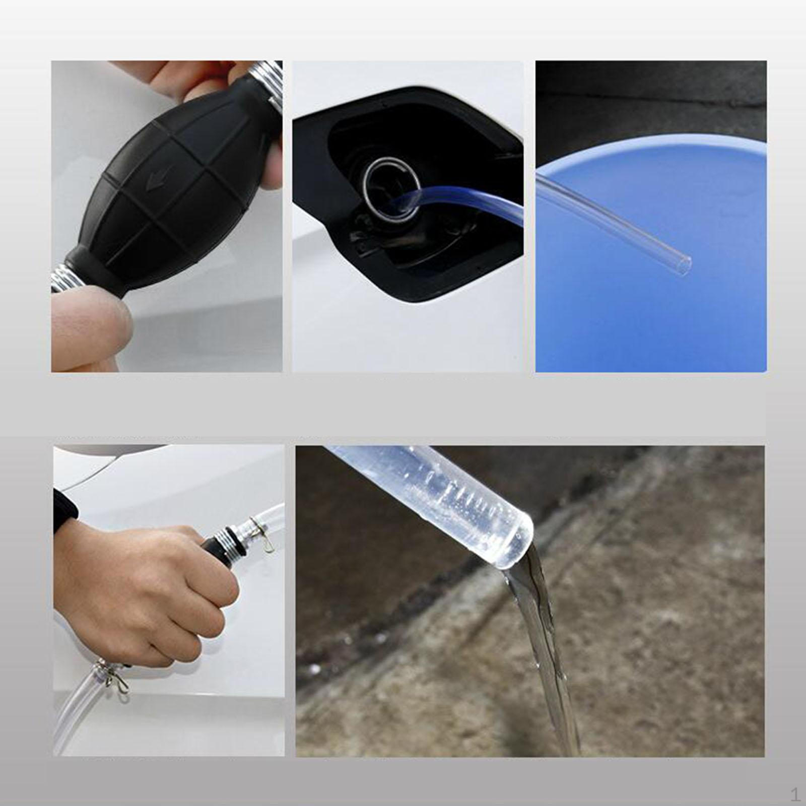 

Газовый сифонный насос Маслоотделитель Практичный износостойкий Простой в использовании Ручной перекачиватель топлива для автомобиля POM Extended