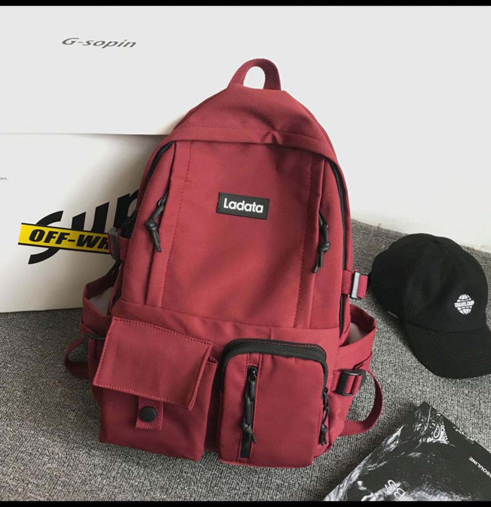 Studentryggsäck Resa Dubbelryggsäck Skolväska