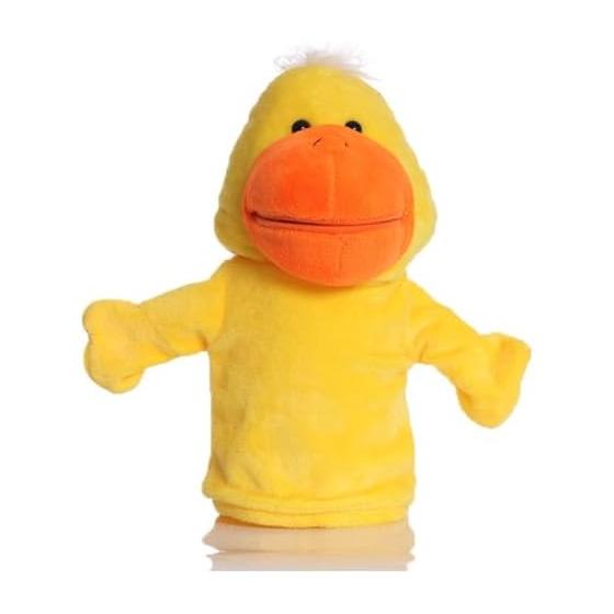 Puppet [Inspected by a domestic inspection agency] Stuffed hand puppet (duck)