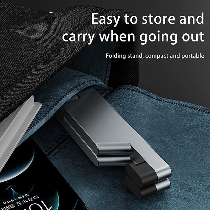 Universal Aluminum Mobile Phone Holder Portable Foldable Desk Mount For Iphone Ipad E-Reader Tablet Support Phone Bracket Stand