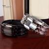Men Women Creative Stainless Steel LED Date Bracelet Watch Binary Wristwatch