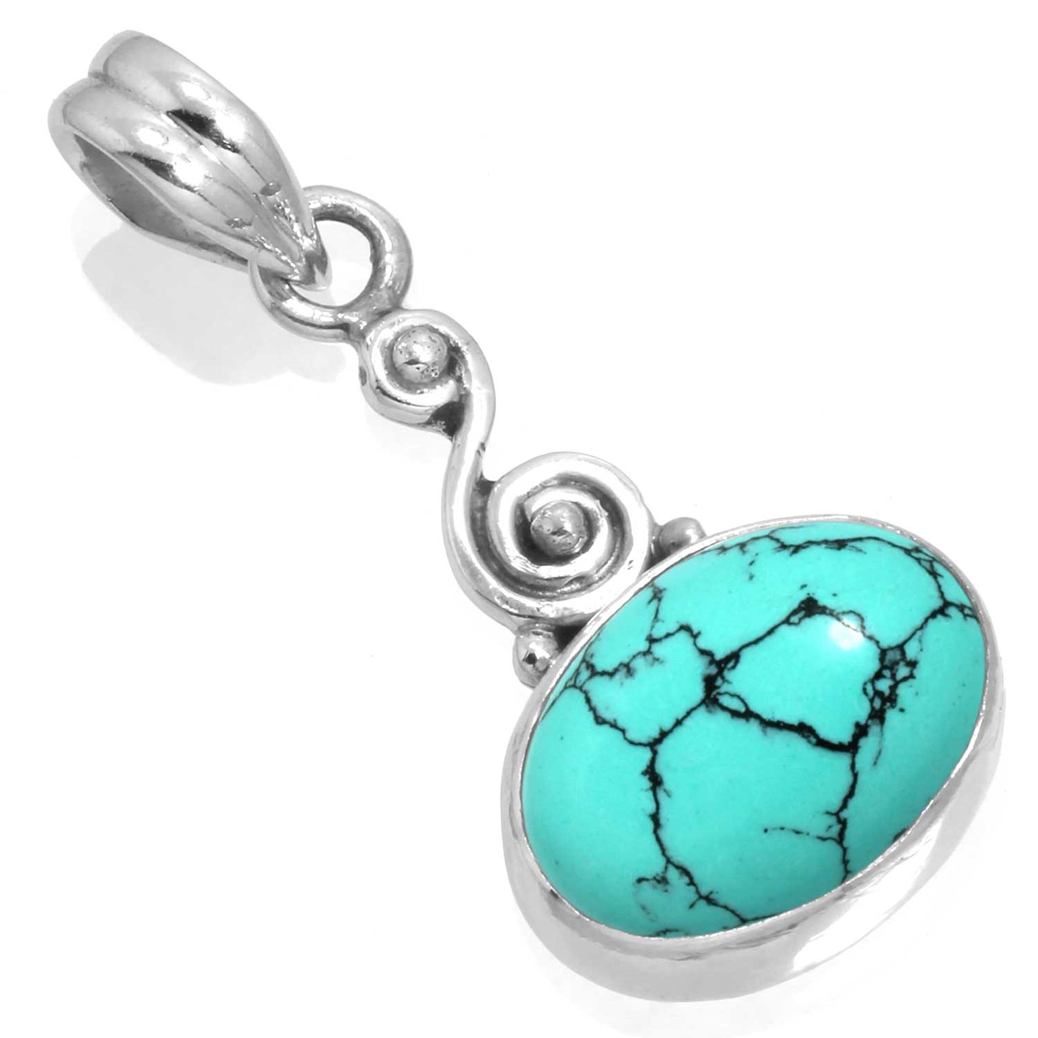 

Подвеска из стерлингового серебра 925 пробы, женская бижутерия с драгоценными камнями, подарок на день рождения, сине-зеленый, фиолетовый, медный, бирюзовый, жемчужный, лазурит, перламутр бирюзовый