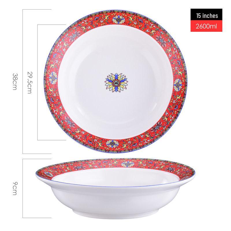 Large Ceramic Bowl for Soup, Noodles, Boiled Fish, Pickled Fish, and Dough Mixing - Mao Xuewang Commercial Use