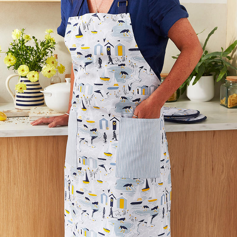 Seashore Kitchen Cotton Apron Cotton Apron - Seashore