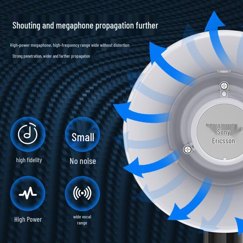 Soai S800 Pro Portable Bluetooth Megaphone & Amplifier